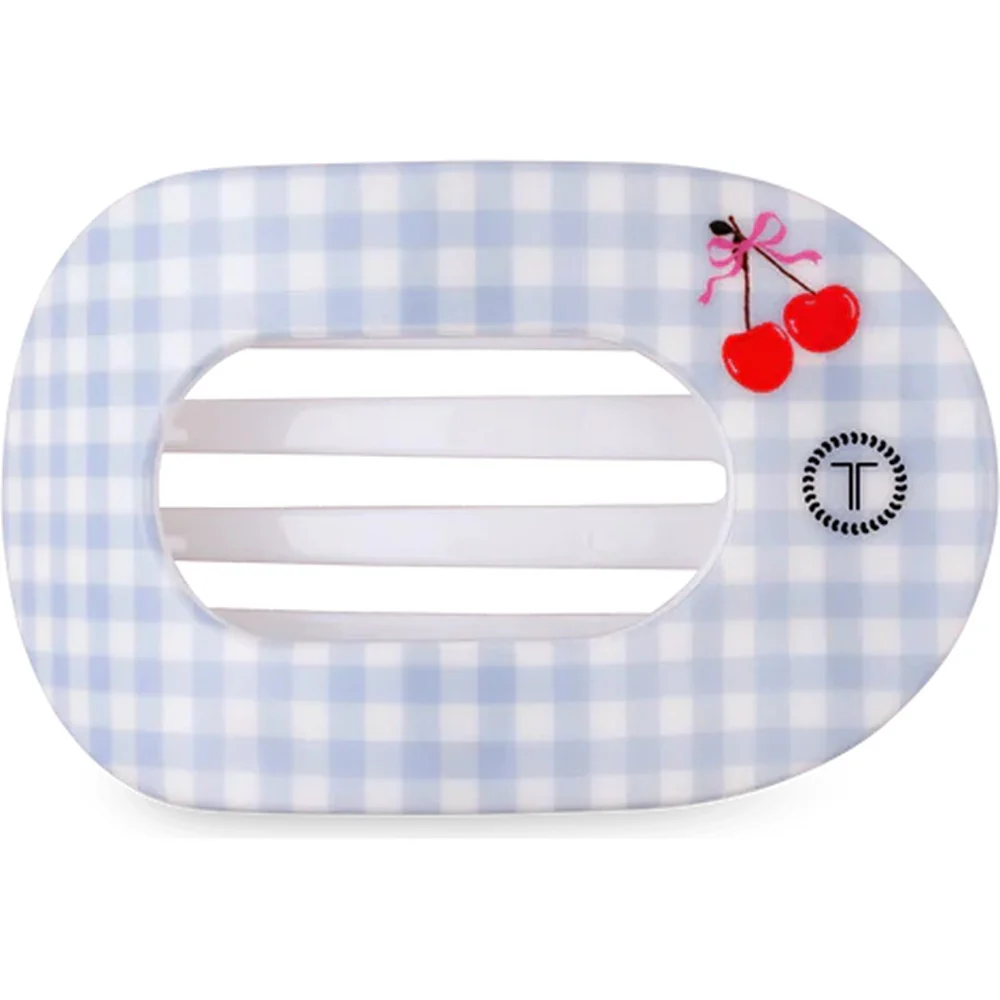 Teleties Medium Flat Clip - Basket of Cherries