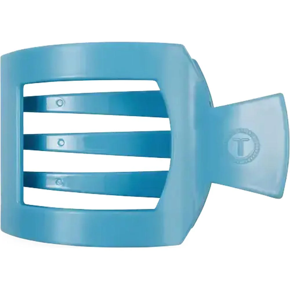 Teleties Square Flat Hair Clip Summer Sky / Small - Image 2