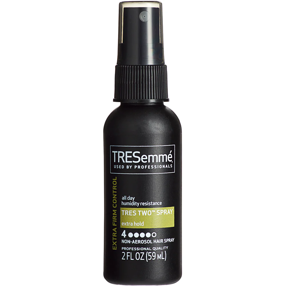 TRESemme Tres Two Extra Hold Non-Aerosol Hair Spray / Case = 2 oz. - 59 mL. Each X 24 Units - Image 2