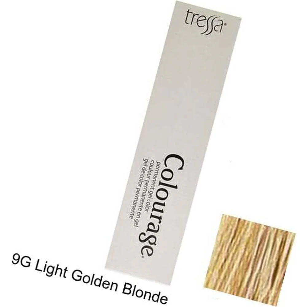 Tressa Colourage Permanent Gel Color - 9G Light Golden Blonde / 2 oz.