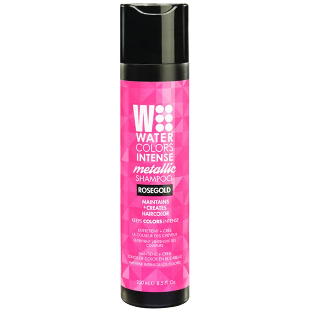 Tressa Watercolors Intense Metallic Shampoo - Rose Gold / 8.5 oz. - 250 mL.