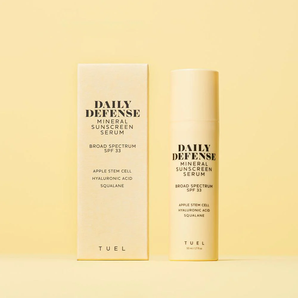 Daily Defense Mineral Sunscreen Serum / 1.7 oz. - Retail Item by Tuel Skincare - Image 2