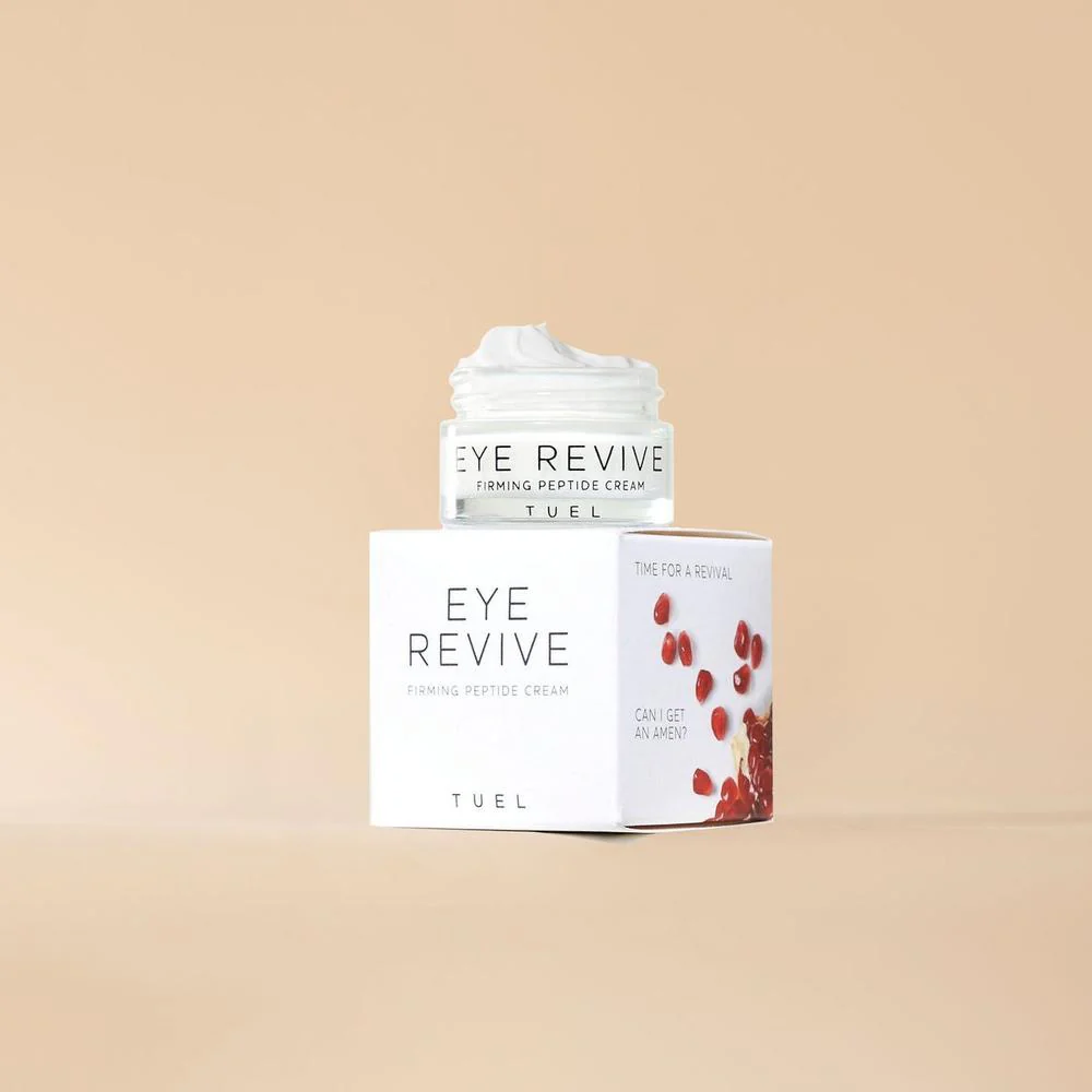 Eye Revive Firming Peptide Cream / 0.5 oz. - Retail Item by Tuel Skincare - Image 2