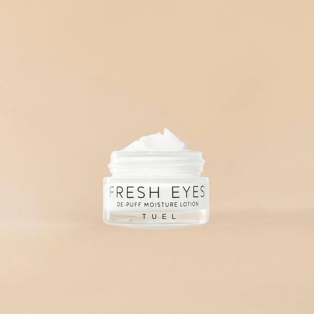 Fresh Eyes De-Puff Moisture Lotion / 0.5 oz. - Retail Item by Tuel Skincare