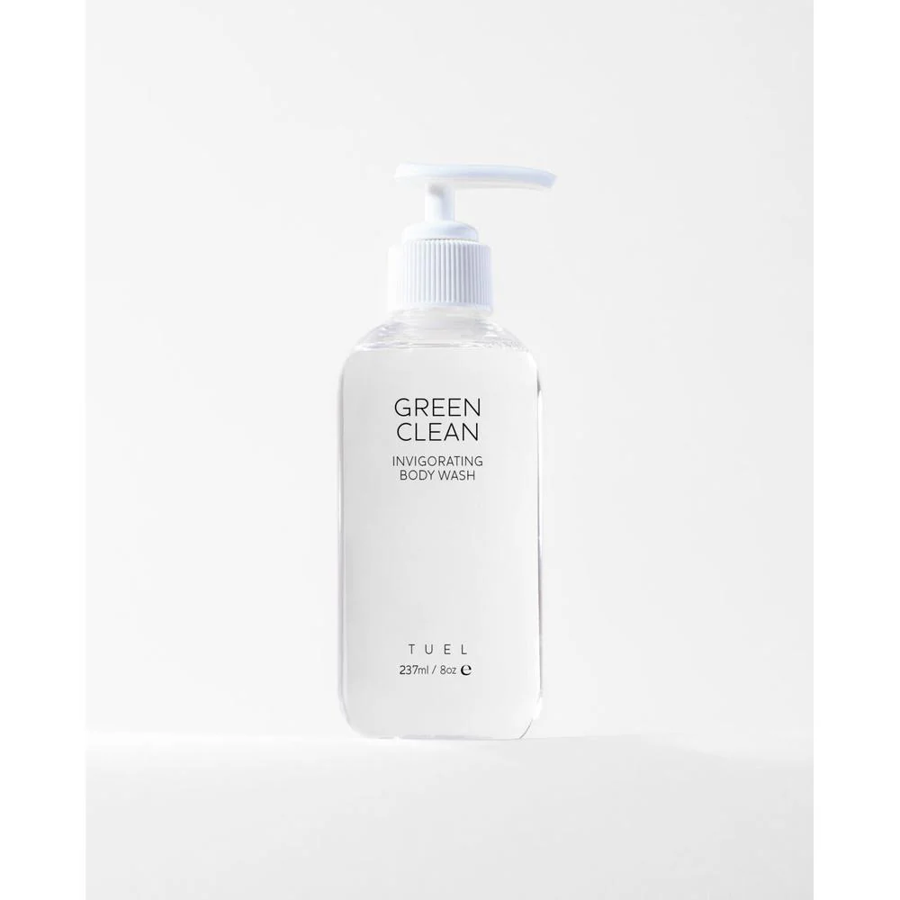 Green Clean Invigorating Body Wash / 8 oz. - Retail Item by Tuel Skincare