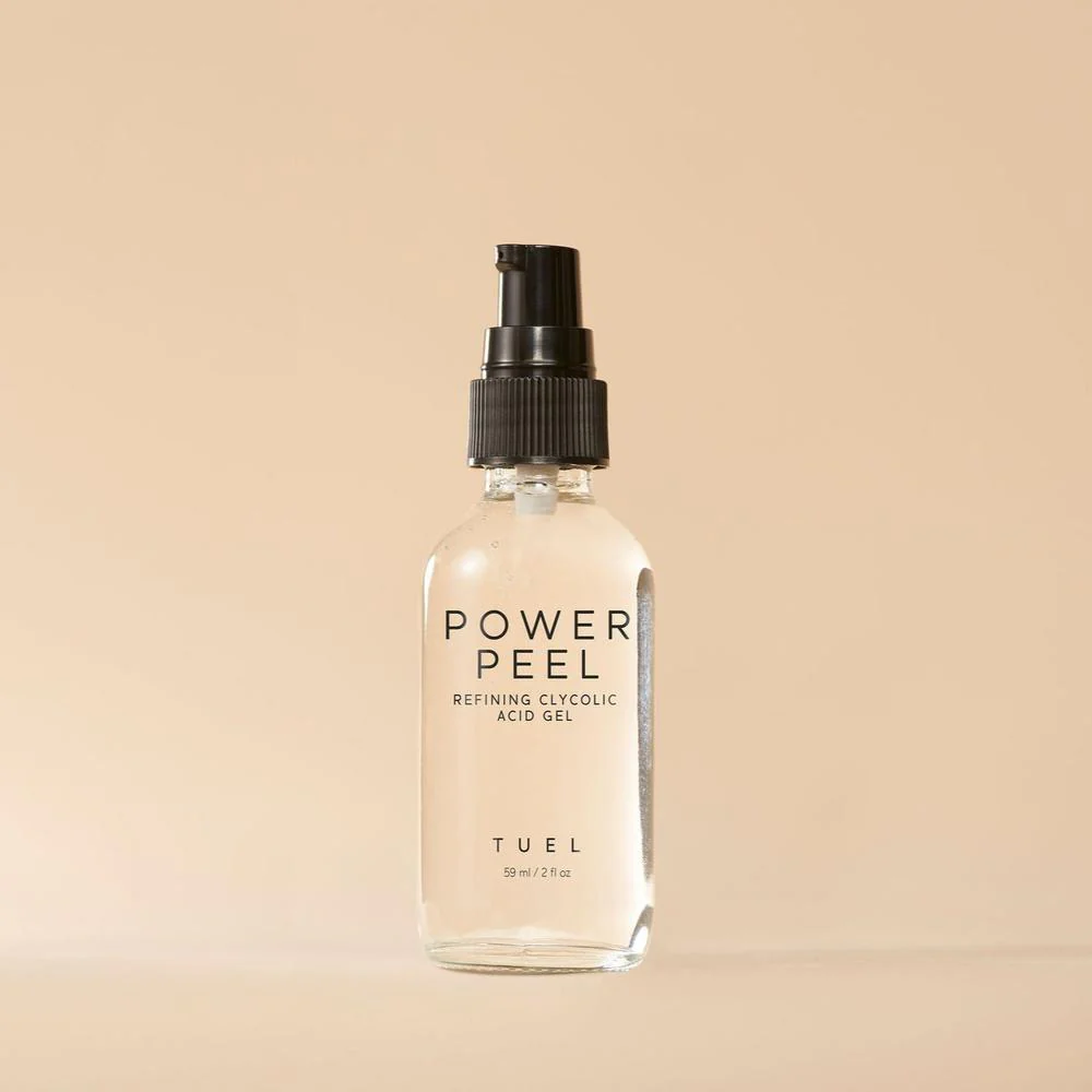 Power Peel Refining Glycolic Acid Gel / 2 oz. - Retail Item by Tuel Skincare