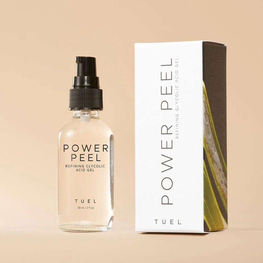 Power Peel Refining Glycolic Acid Gel / 2 oz. - Retail Item by Tuel Skincare - Image 2
