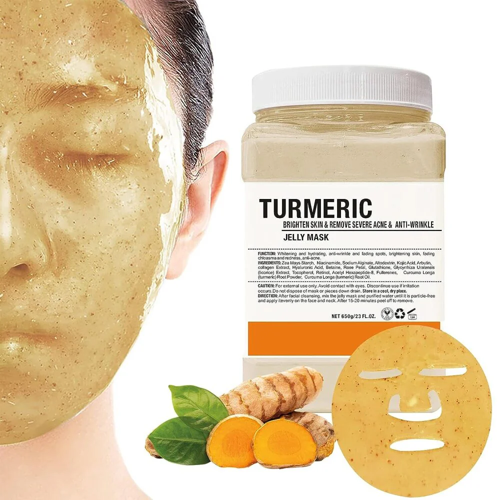 TurmeGlow Revitalizing Turmemic Jelly Mask / 23 oz. - 650 grams by Jeluxe Masks