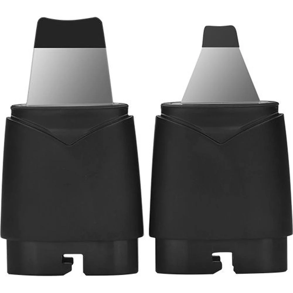 Unique Dual-Head Skin Scrubber to Cleanse, Smooth and Exfoliate / Black - Image 4