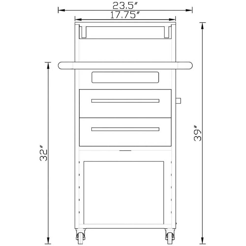 Universal Spa Trolley - Black by TouchAmerica - Image 7
