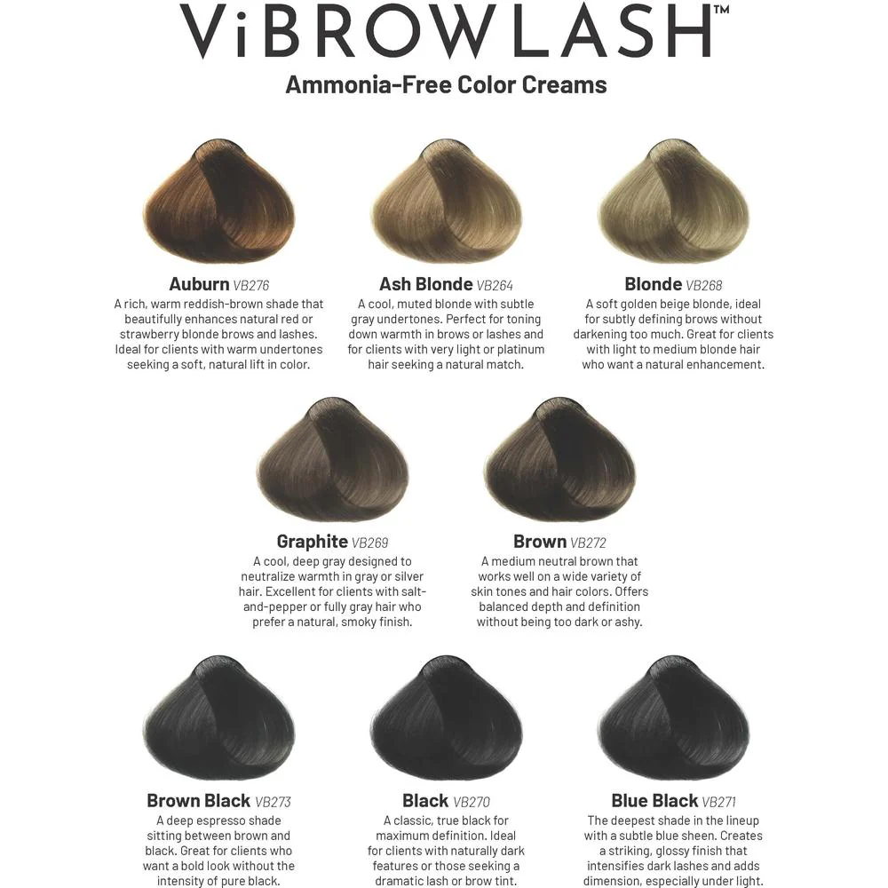 ViBrowLash - Blonde Lash & Brow Tint - Ammonia-Free Color Cream / 20 mL. - Image 6
