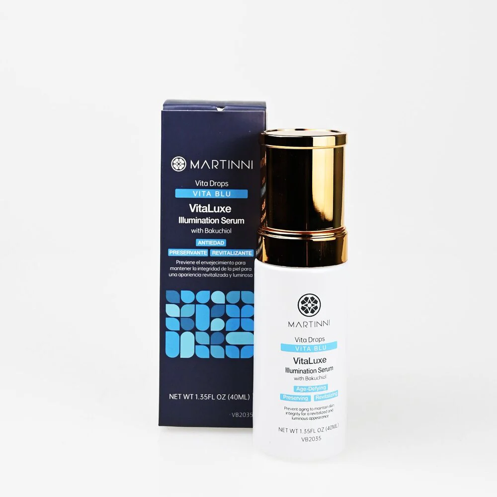 VITA BLU VitaLuxe Illumination Serum / Case = 1.35 fl. oz. - 40 mL.Each X 3 Containers by Martinni