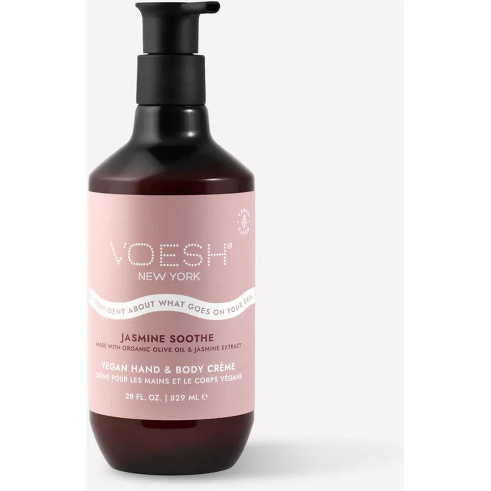 Voesh Vegan Body & Hand Creme - Jasmine Soothe / 28 oz. - 829 mL. - Image 5