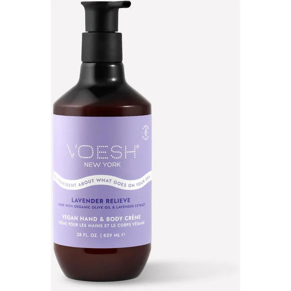 Voesh Vegan Body & Hand Creme - Lavender Relieve / 28 oz. - 829 mL. - Image 6