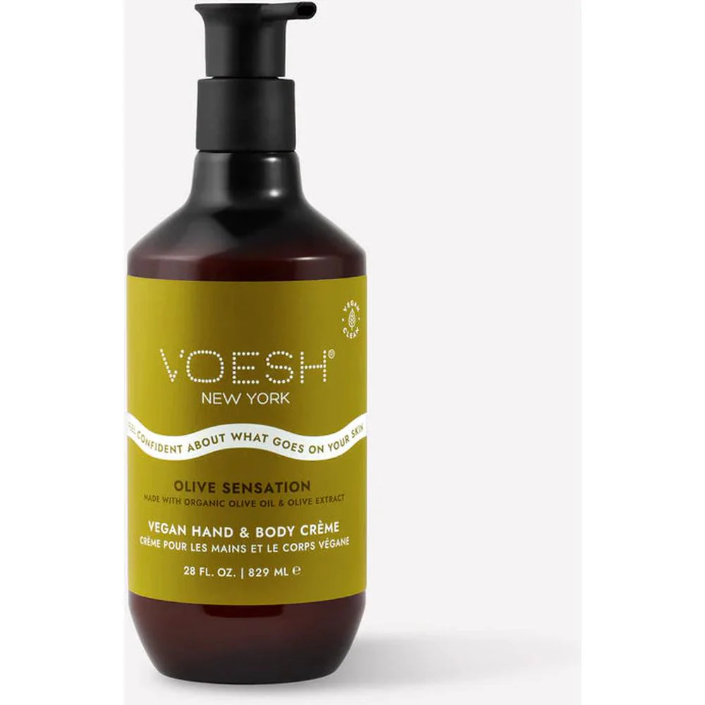 Voesh Vegan Body & Hand Creme - Olive Sensation / 28 oz. - 829 mL. - Image 4