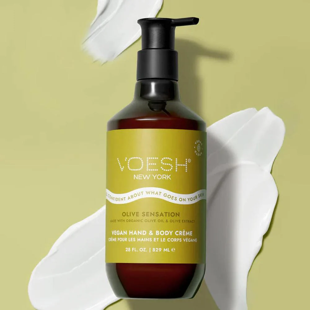 Voesh Vegan Body & Hand Creme - Olive Sensation / 28 oz. - 829 mL. - Image 5