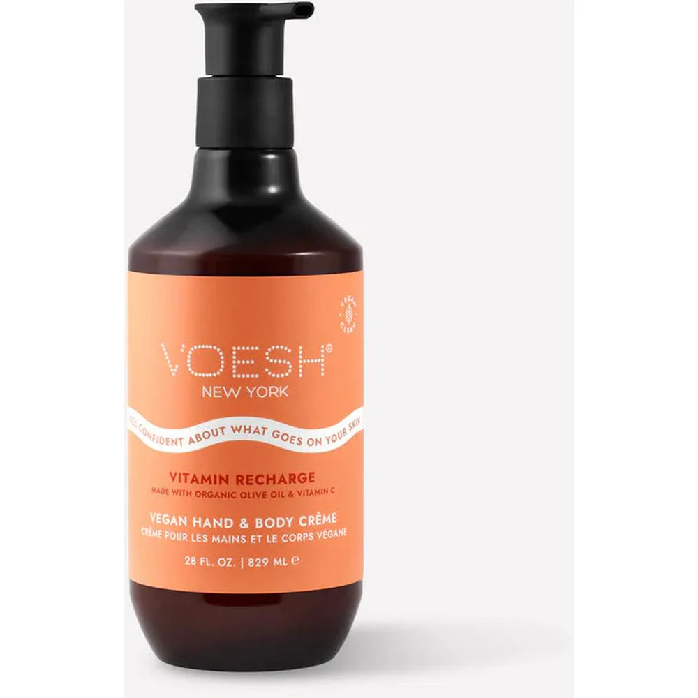 Voesh Vegan Body & Hand Creme - Vitamin Recharge / 28 oz. - 829 mL. - Image 6