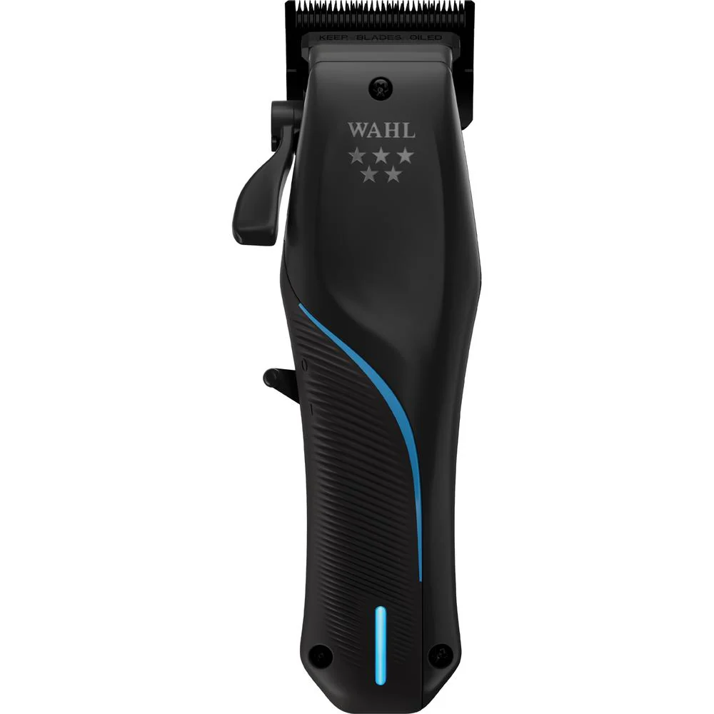 5-Star Vapor Cord/Cordless Clipper by Wahl - Professional Clipper Has a Powerful Motor and an Adjustable Blade For Seamless Balding and Fading