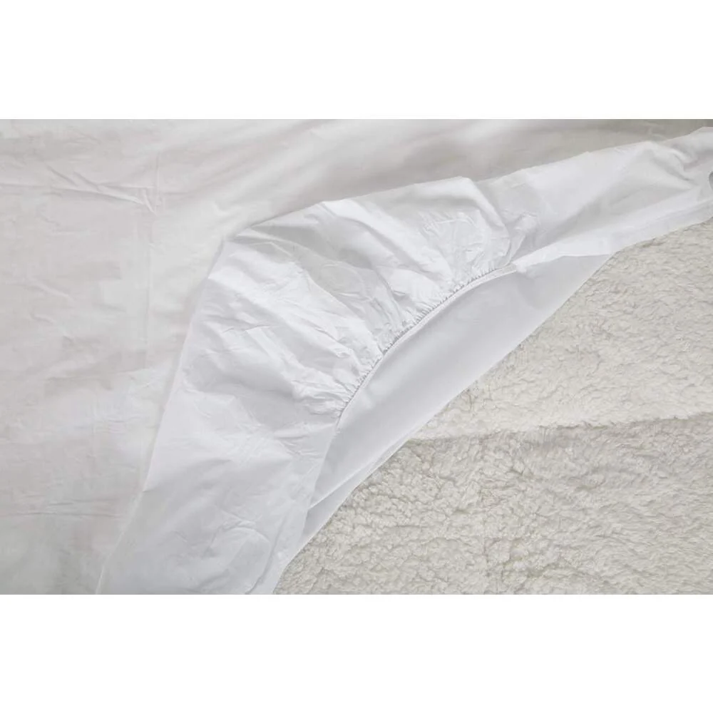 Waterproof Plastic Fitted Moisture Barrier Table Cover - Reusable / Protect Massage Tables from Moisture & Grime / 73"L x 33"W x 6"D / 1 Cover - Image 7