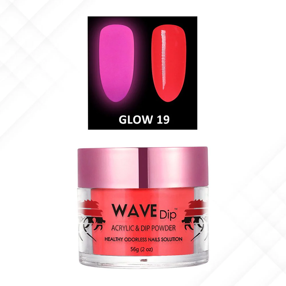 Wave Glow Gel Acrylic/Dipping Powder 2 oz. / #19 - Image 2