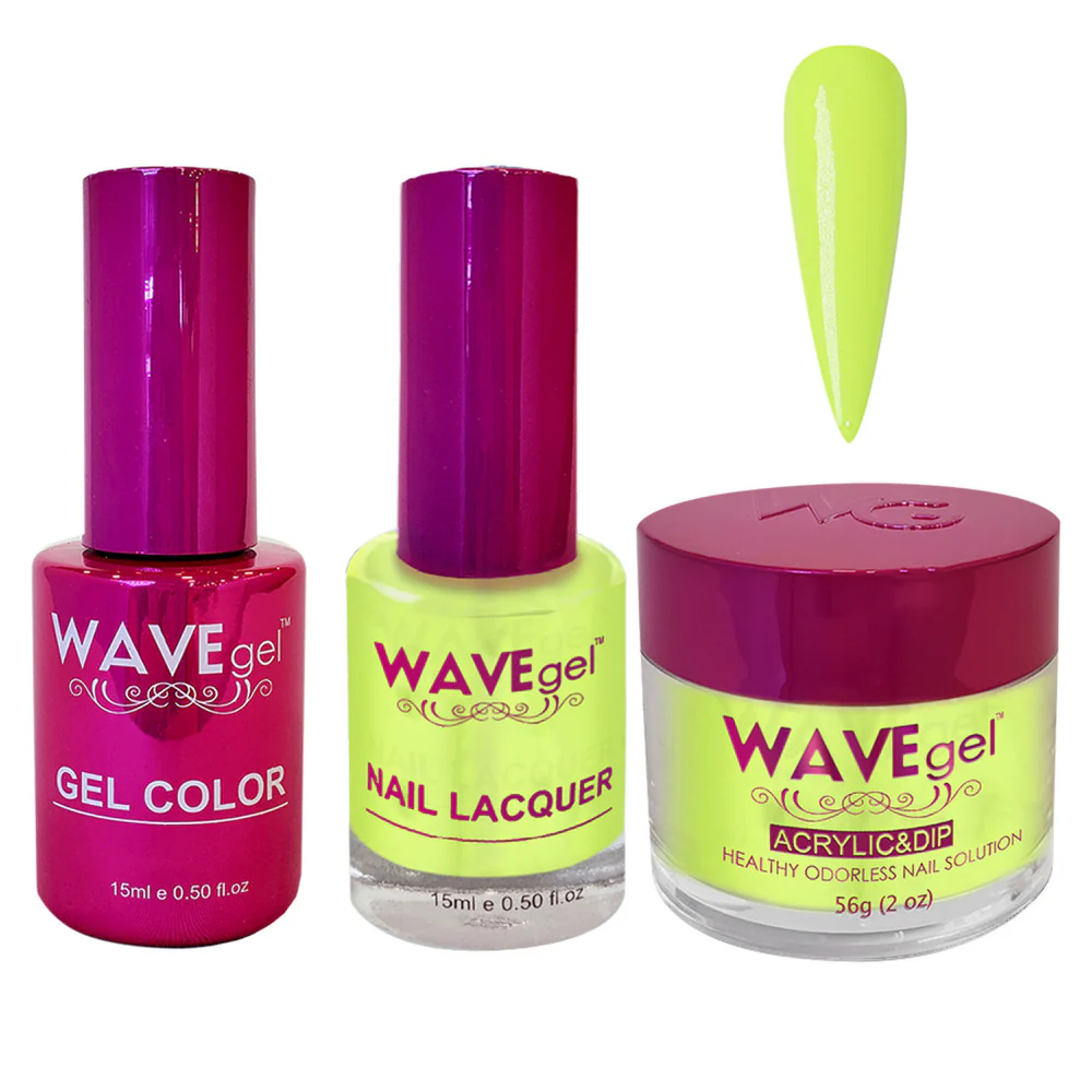Wave Princess Collection 3-In-1 Matching Combo Set / 1 Gel Polish 0.5 oz. + 1 Lacquer 0.5 oz. + 1 Dip Powder 2 oz. / #51 Tiana