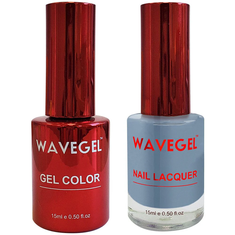 Wave Queen 2-In-1 Matching Duo Set / 1 Gel Polish 0.5 oz. + 1 Lacquer 0.5 oz. / #043 Firm of Eight