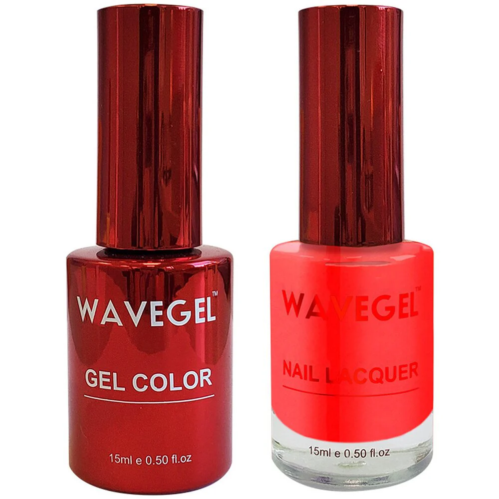 Wave Queen 2-In-1 Matching Duo Set / 1 Gel Polish 0.5 oz. + 1 Lacquer 0.5 oz. / #057 French Cognac