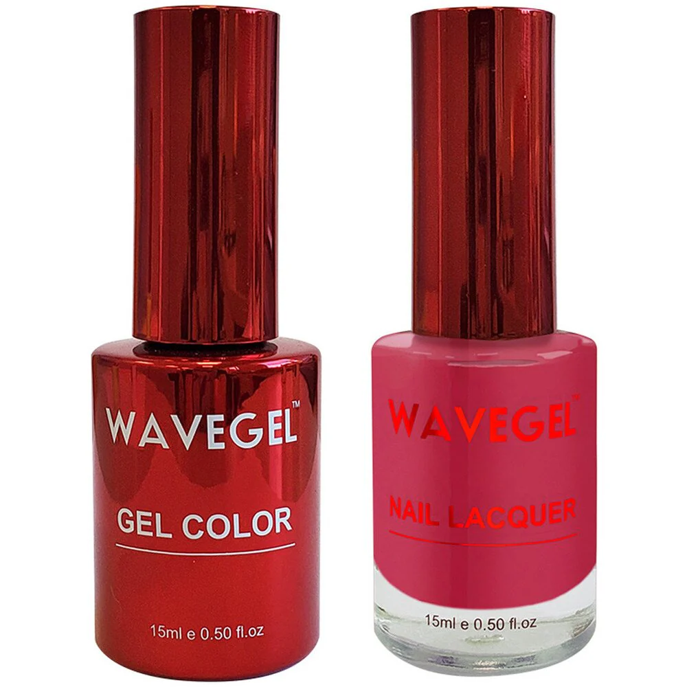 Wave Queen 2-In-1 Matching Duo Set / 1 Gel Polish 0.5 oz. + 1 Lacquer 0.5 oz. / #065 Berry Berry Broadway