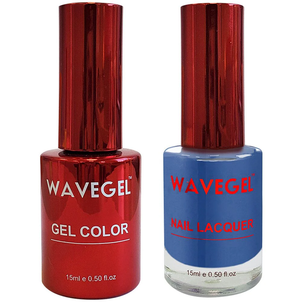 Wave Queen 2-In-1 Matching Duo Set / 1 Gel Polish 0.5 oz. + 1 Lacquer 0.5 oz. / #092 The Crown Topping
