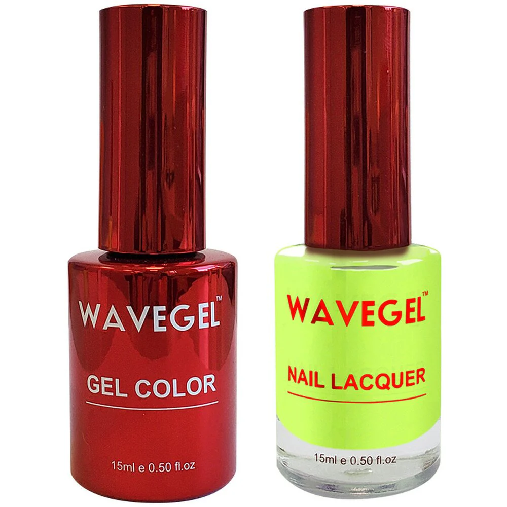 Wave Queen 2-In-1 Matching Duo Set / 1 Gel Polish 0.5 oz. + 1 Lacquer 0.5 oz. / #098 Neon Kingdom