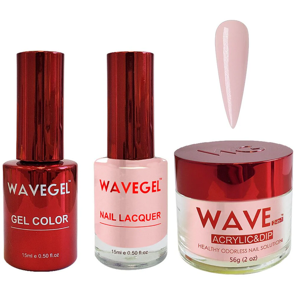 Wave Queen 3-In-1 Matching Combo Set / 1 Gel Polish 0.5 oz. + 1 Lacquer 0.5 oz. + 1 Dip Powder 2 oz. / #010 Elizabethan Age