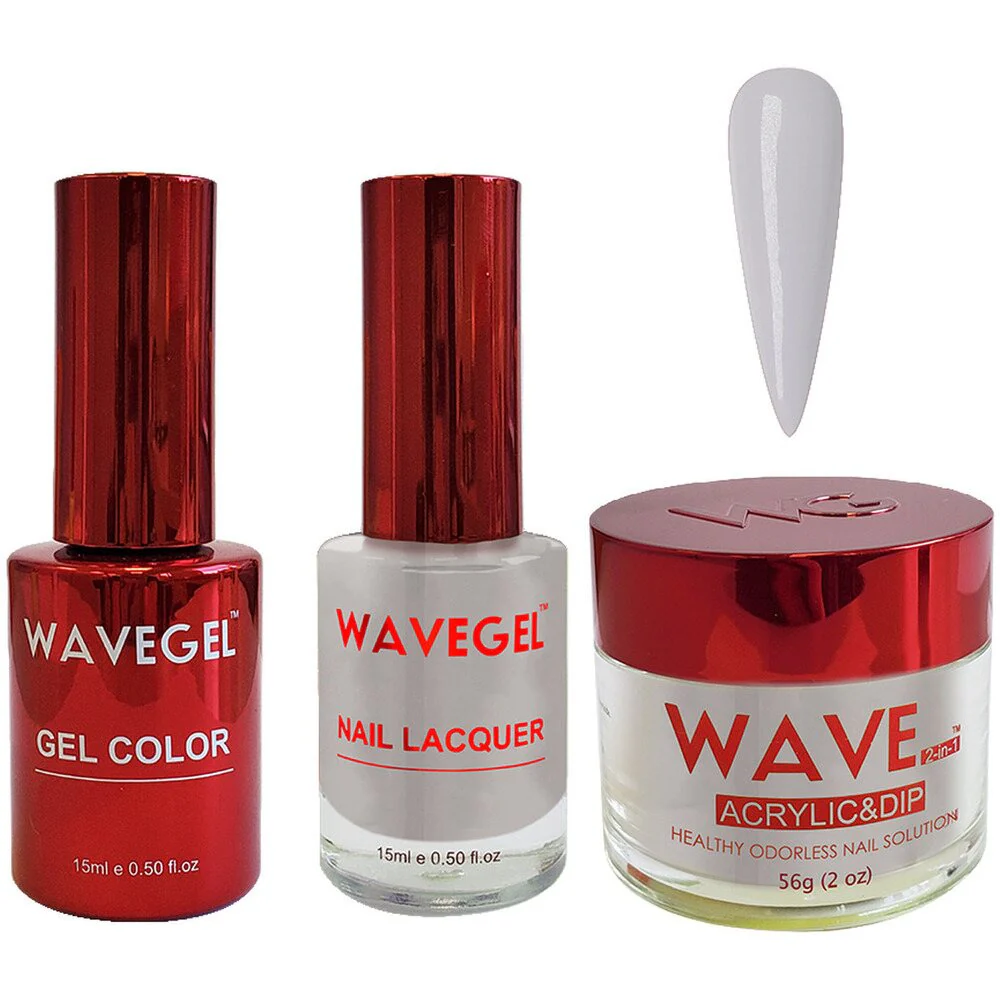Wave Queen 3-In-1 Matching Combo Set / 1 Gel Polish 0.5 oz. + 1 Lacquer 0.5 oz. + 1 Dip Powder 2 oz. / #033 Coronation