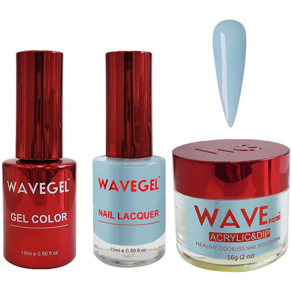 Wave Queen 3-In-1 Matching Combo Set / 1 Gel Polish 0.5 oz. + 1 Lacquer 0.5 oz. + 1 Dip Powder 2 oz. / #045 Czarina