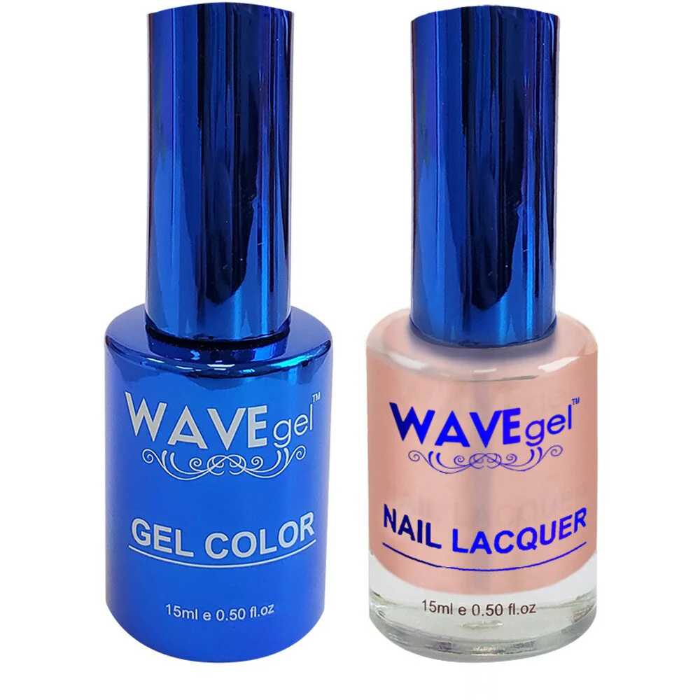 Wave Royal Collection 2-In-1 Matching Duo Set / 1 Gel Polish 0.5 oz. + 1 Lacquer 0.5 oz. / #WR011 A Perfect Ballroom Dance