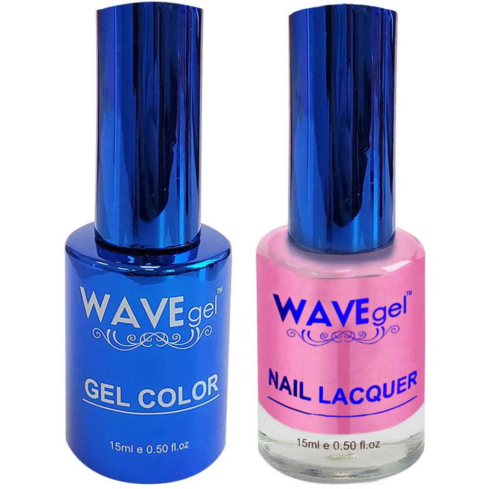 Wave Royal Collection 2-In-1 Matching Duo Set / 1 Gel Polish 0.5 oz. + 1 Lacquer 0.5 oz. / #WR023 The Queen's Piper