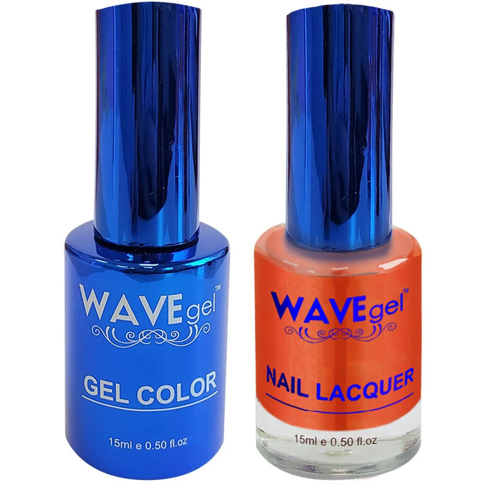 Wave Royal Collection 2-In-1 Matching Duo Set / 1 Gel Polish 0.5 oz. + 1 Lacquer 0.5 oz. / #WR043 Hello from the other side!