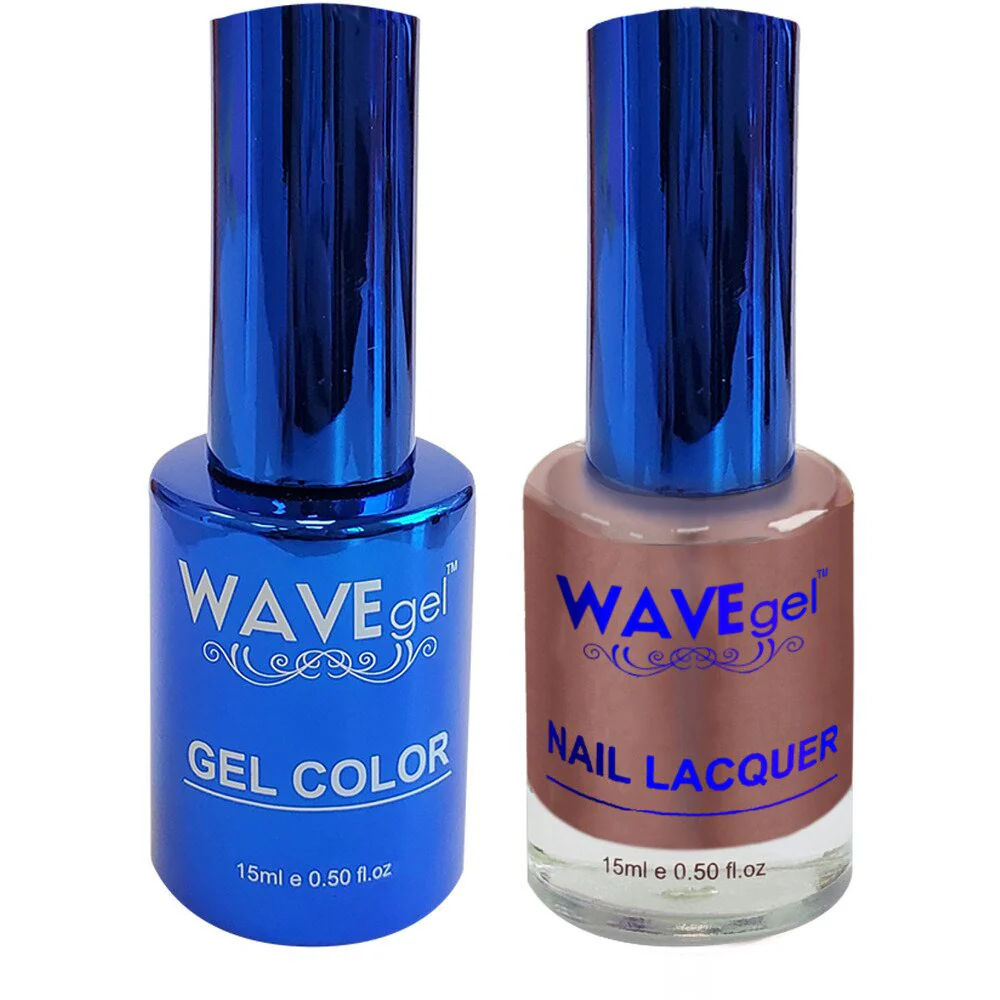 Wave Royal Collection 2-In-1 Matching Duo Set / 1 Gel Polish 0.5 oz. + 1 Lacquer 0.5 oz. / #WR049 Temptress
