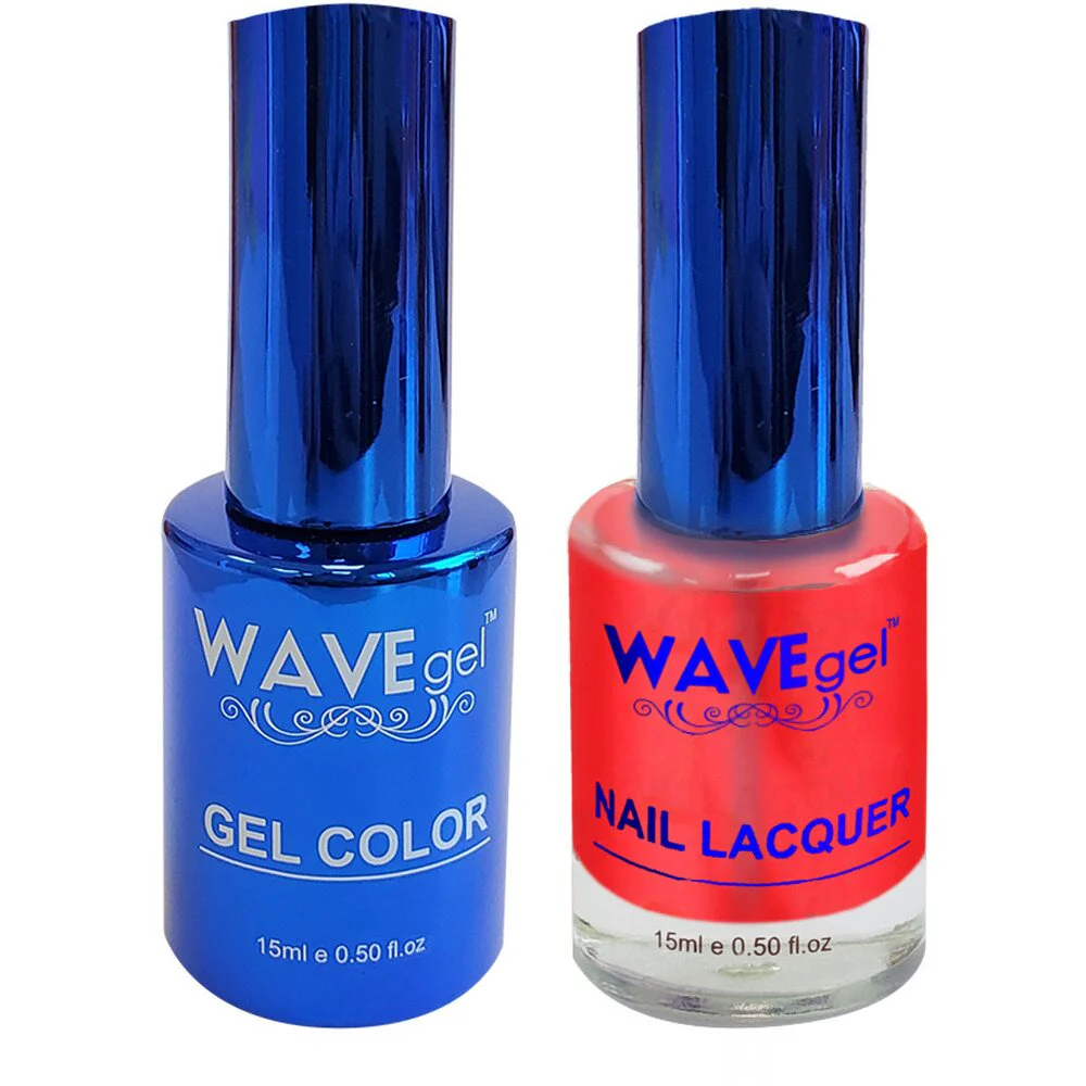 Wave Royal Collection 2-In-1 Matching Duo Set / 1 Gel Polish 0.5 oz. + 1 Lacquer 0.5 oz. / #WR056 Royal Heartbreak