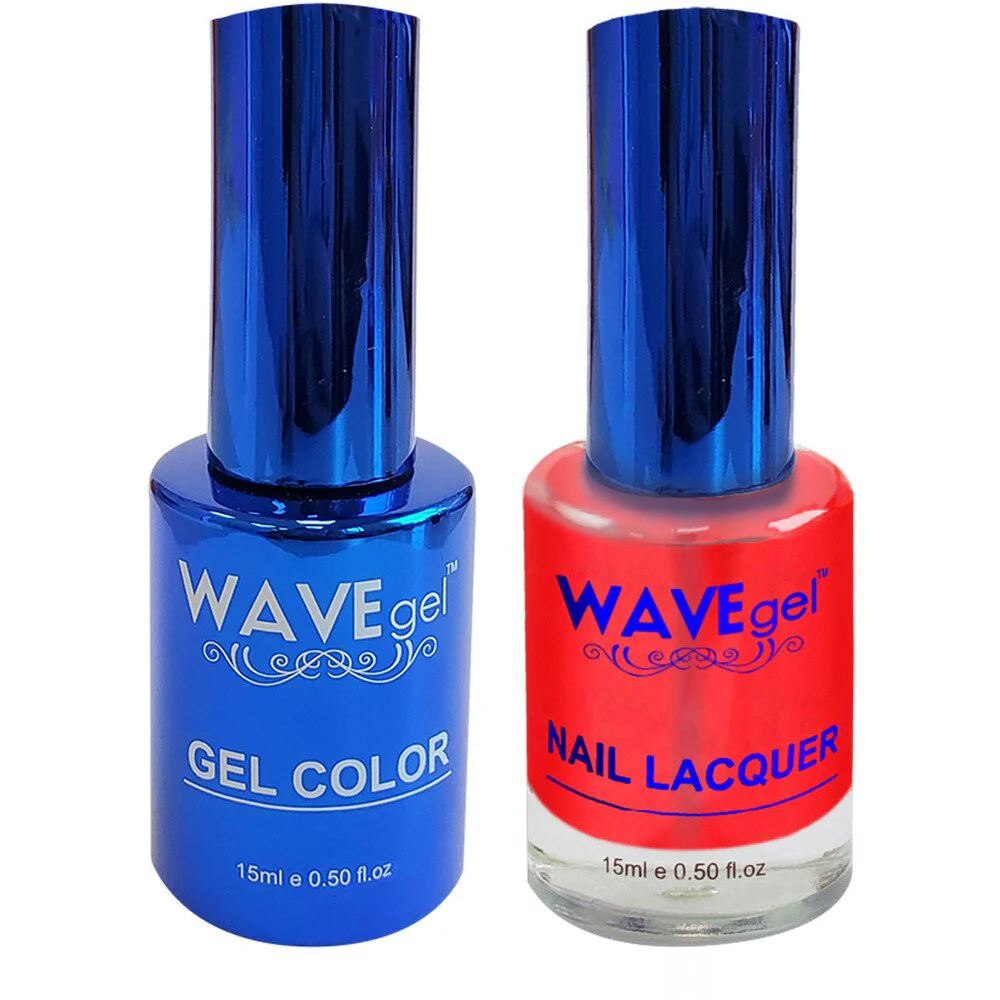 Wave Royal Collection 2-In-1 Matching Duo Set / 1 Gel Polish 0.5 oz. + 1 Lacquer 0.5 oz. / #WR058 Charlemagne
