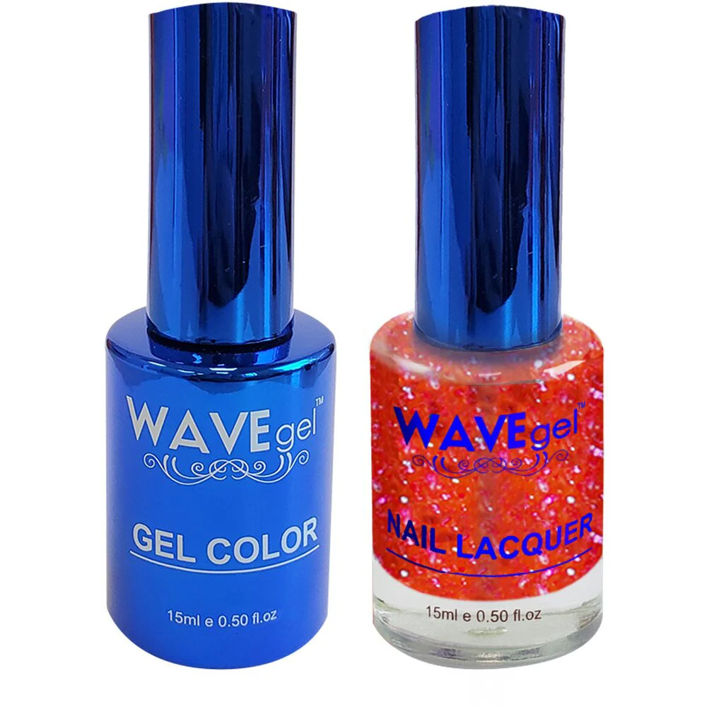 Wave Royal Collection 2-In-1 Matching Duo Set / 1 Gel Polish 0.5 oz. + 1 Lacquer 0.5 oz. / #WR115 The Crowning
