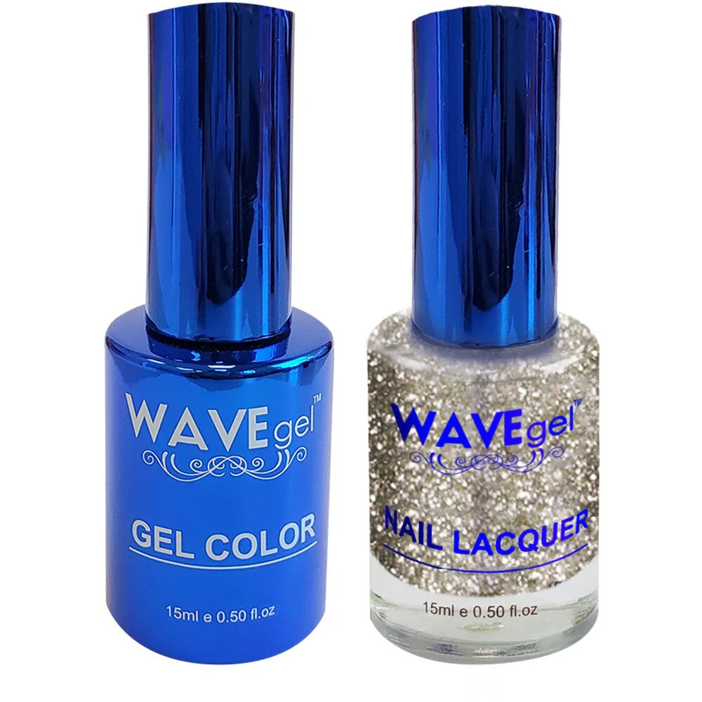 Wave Royal Collection 2-In-1 Matching Duo Set / 1 Gel Polish 0.5 oz. + 1 Lacquer 0.5 oz. / #WR117 The Royal Palace