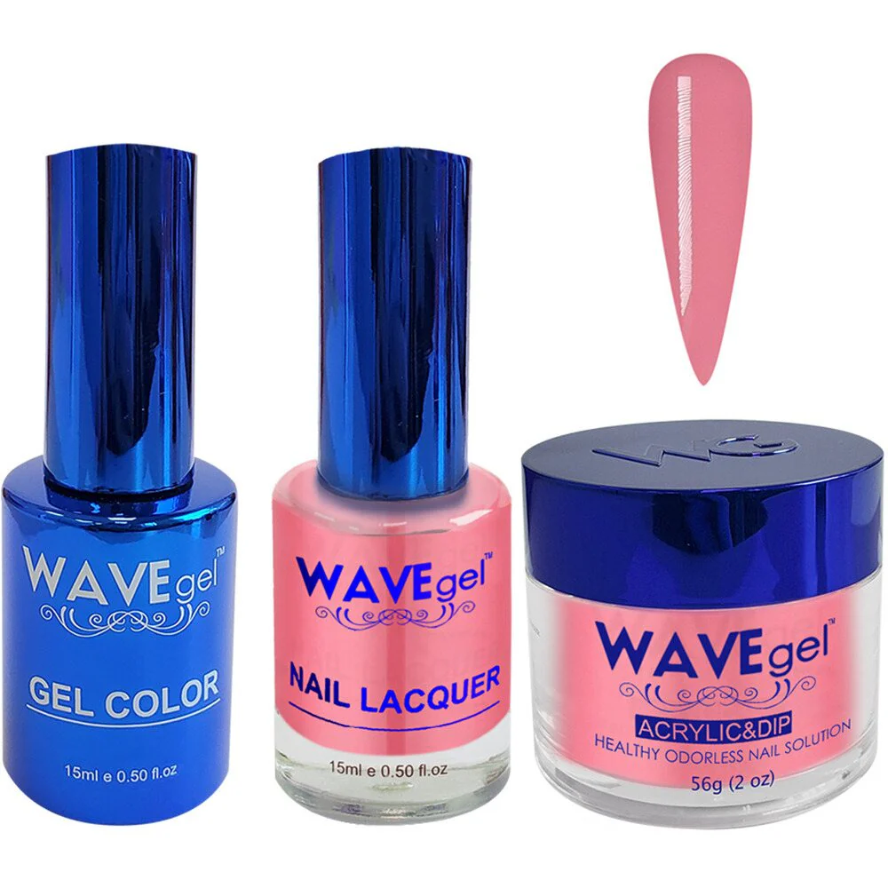 Wave Royal Collection 3-In-1 Matching Combo Set / 1 Gel Polish 0.5 oz. + 1 Lacquer 0.5 oz. + 1 Dip Powder 2 oz. / #WR026 Relations