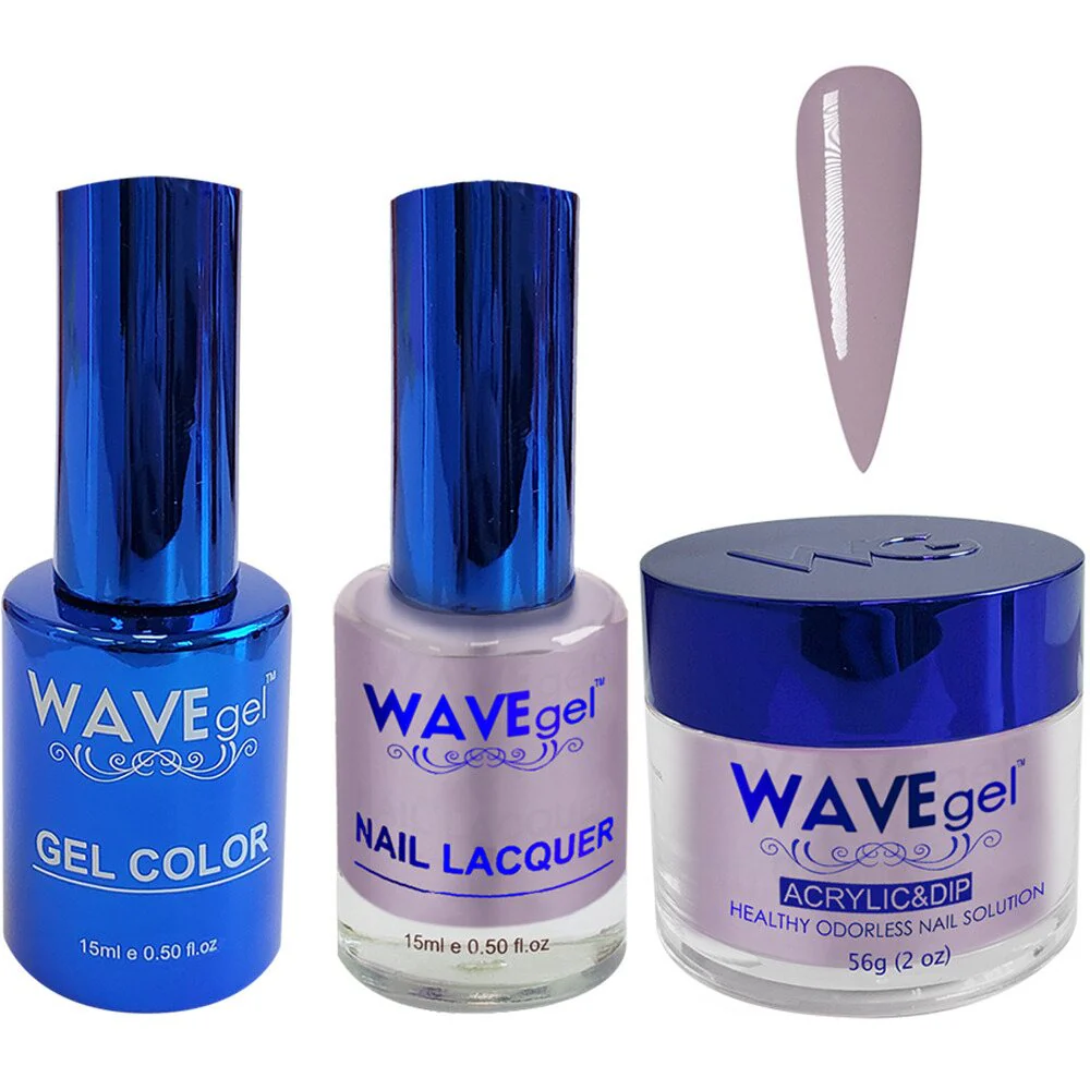Wave Royal Collection 3-In-1 Matching Combo Set / 1 Gel Polish 0.5 oz. + 1 Lacquer 0.5 oz. + 1 Dip Powder 2 oz. / #WR045 Queen's Residence