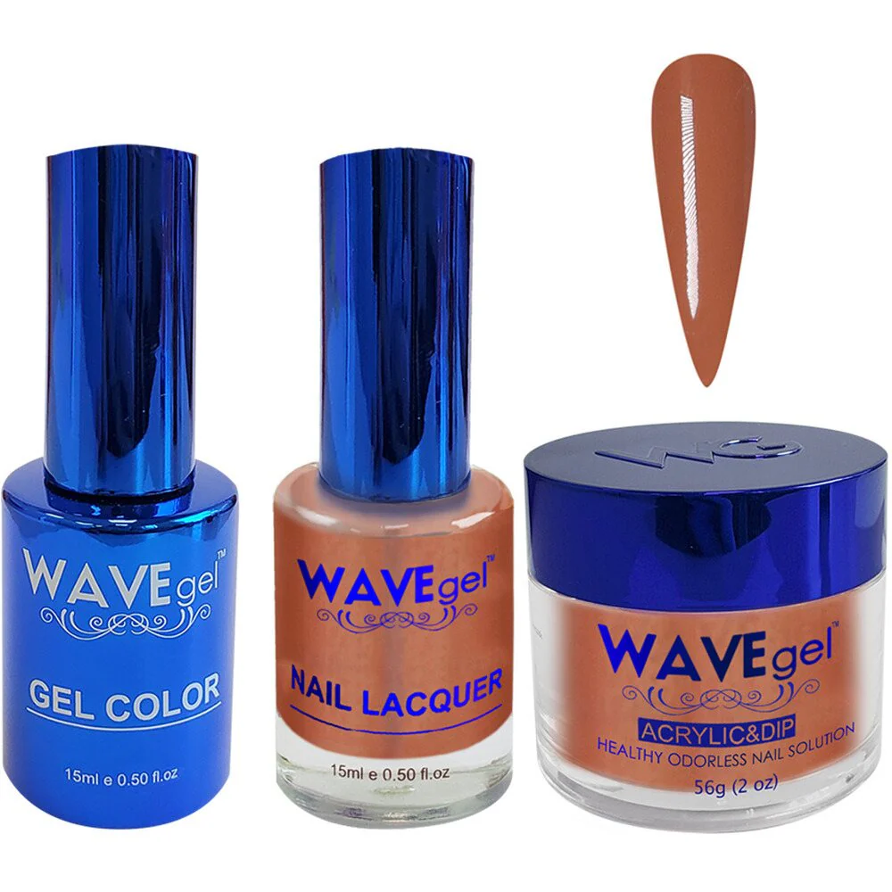 Wave Royal Collection 3-In-1 Matching Combo Set / 1 Gel Polish 0.5 oz. + 1 Lacquer 0.5 oz. + 1 Dip Powder 2 oz. / #WR051 Lady Luck