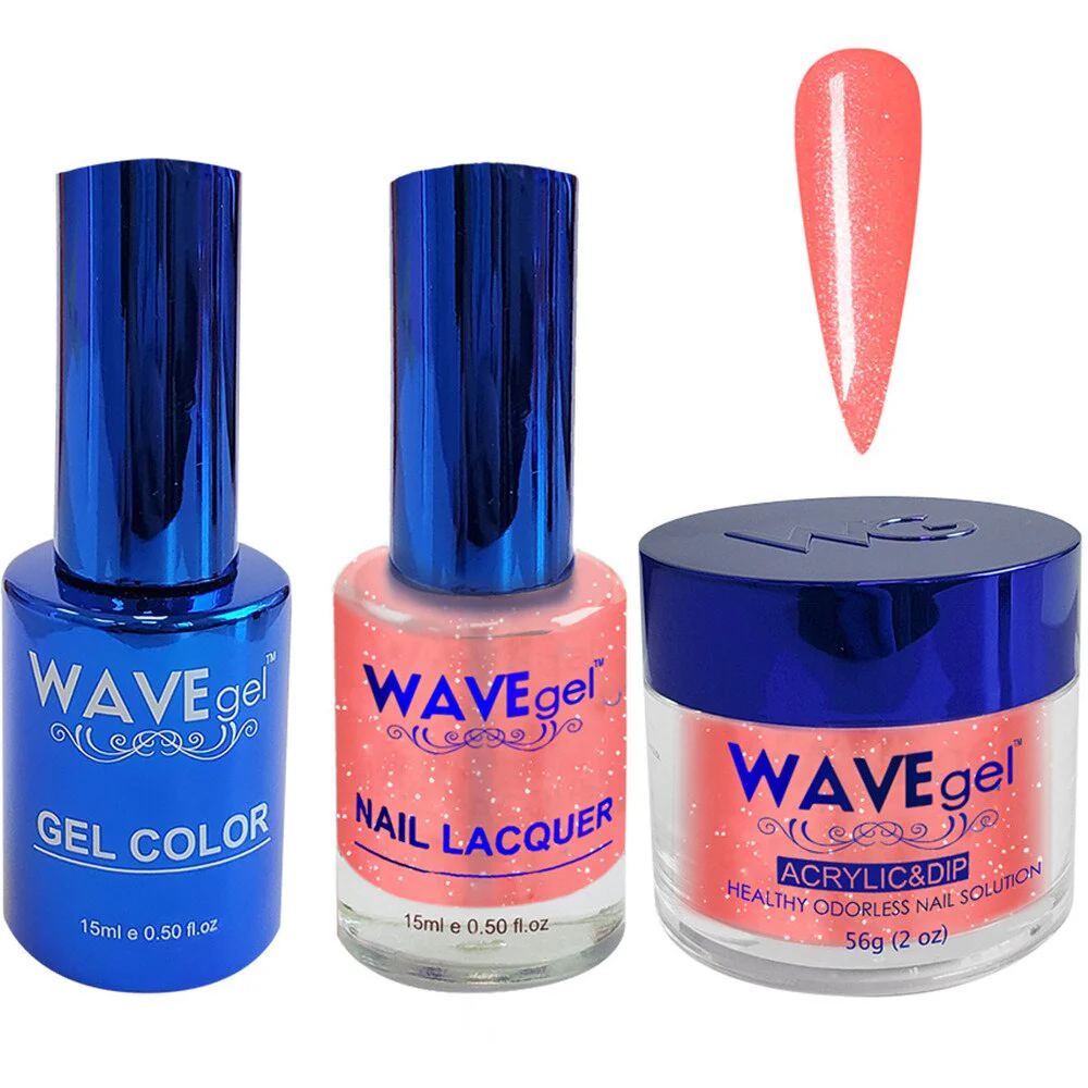 Wave Royal Collection 3-In-1 Matching Combo Set / 1 Gel Polish 0.5 oz. + 1 Lacquer 0.5 oz. + 1 Dip Powder 2 oz. / #WR112 Buy Me Everything!