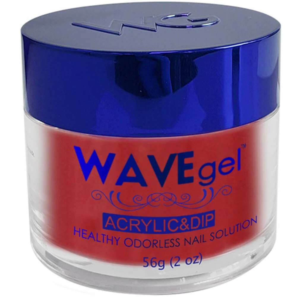 Wave Royal Collection - Gel Acrylic/Dipping Powder 2 oz. / #WR061 Burgundy Blazed