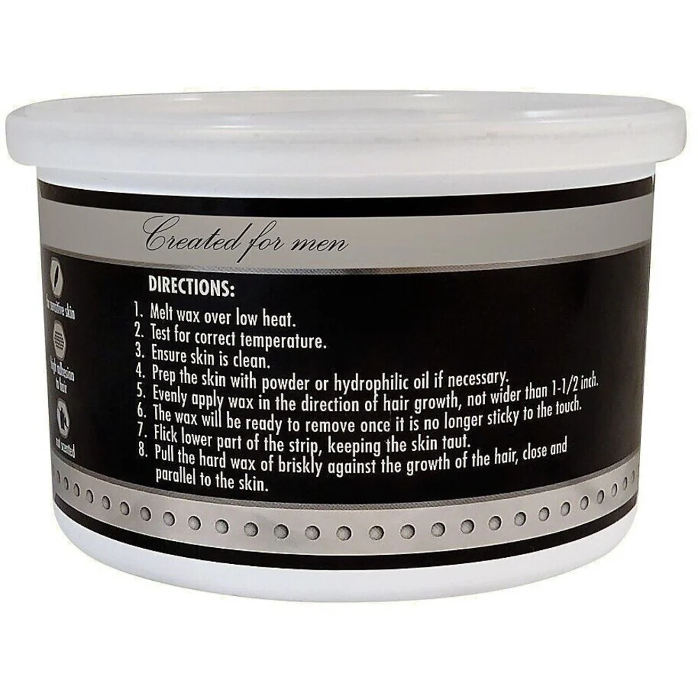 Waxness Barbero Hair Removal Hard Wax Tin Steel - Made in Italy / 14 oz. - 397 grams X 6 Cans - Image 2