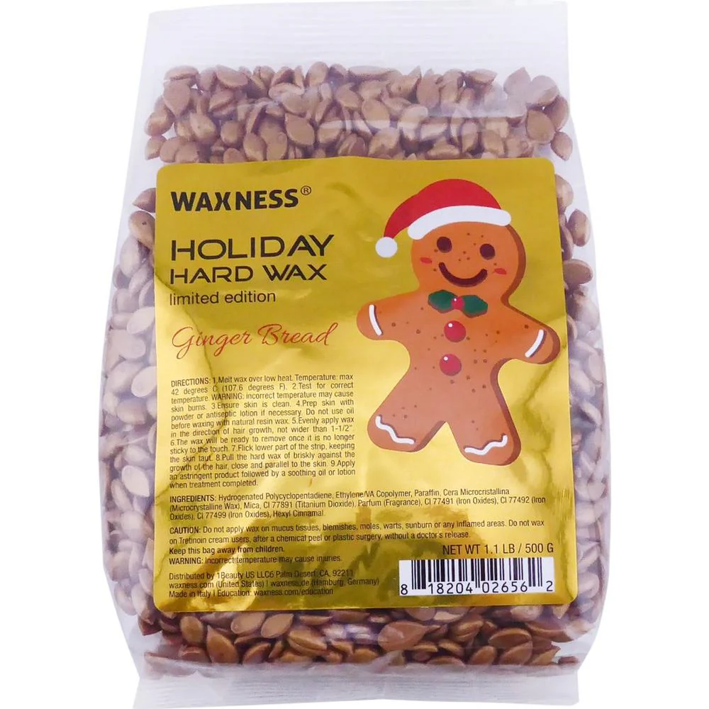 Holiday Limited Edition Gingerbread Hard Wax Beads - Made in Italy / Bulk 22 lbs. - 10 kg. by Waxness - Image 2