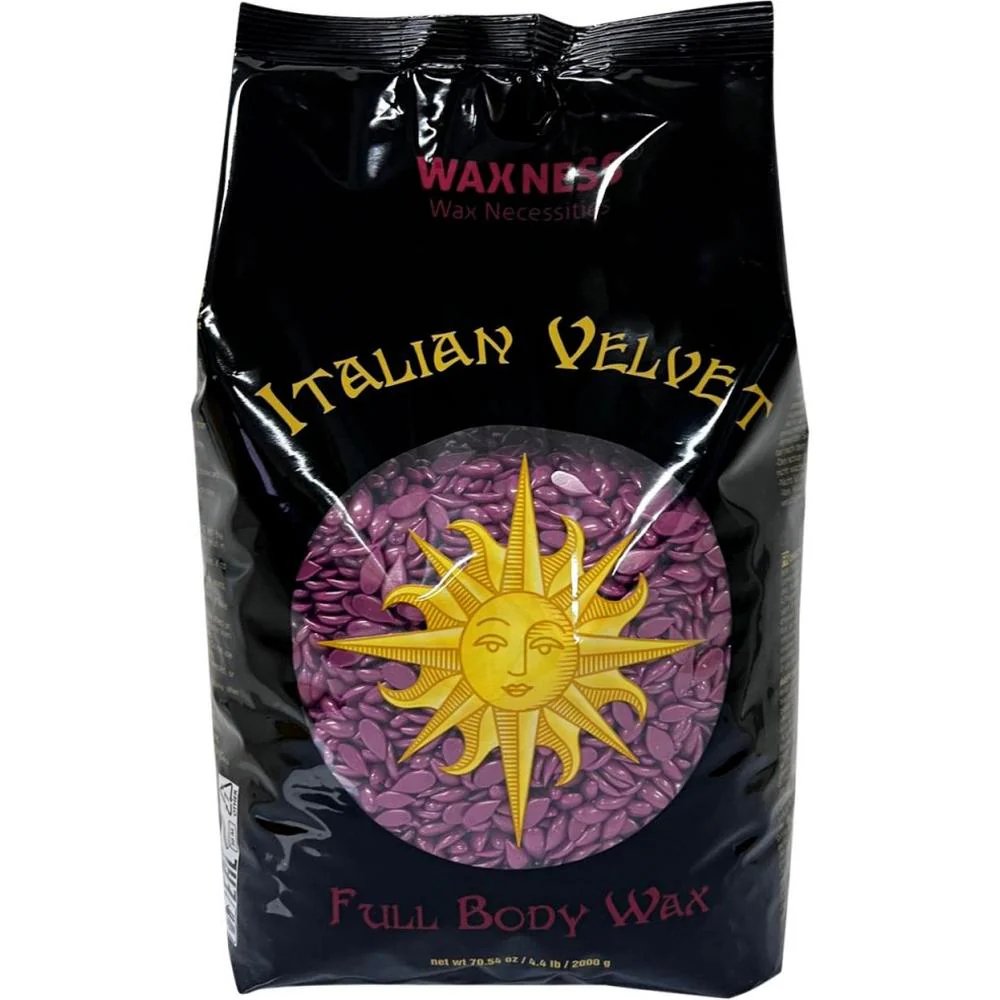 Italian Velvet Full Body Hard Wax Beads - Made in Italy / 8.8 Lbs. (2 Bags - 4.4 lbs. - 70.5 oz. - 2,000 grams Each) by Waxness - Image 6