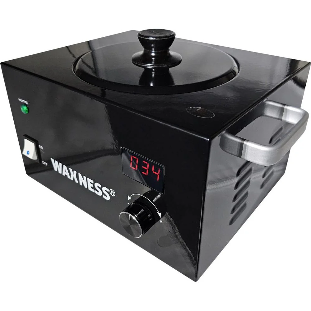 Waxness Large Professional Wax Heater WN-6003 D Black Gloss / Holds 5.5 lbs. of Wax - Image 2